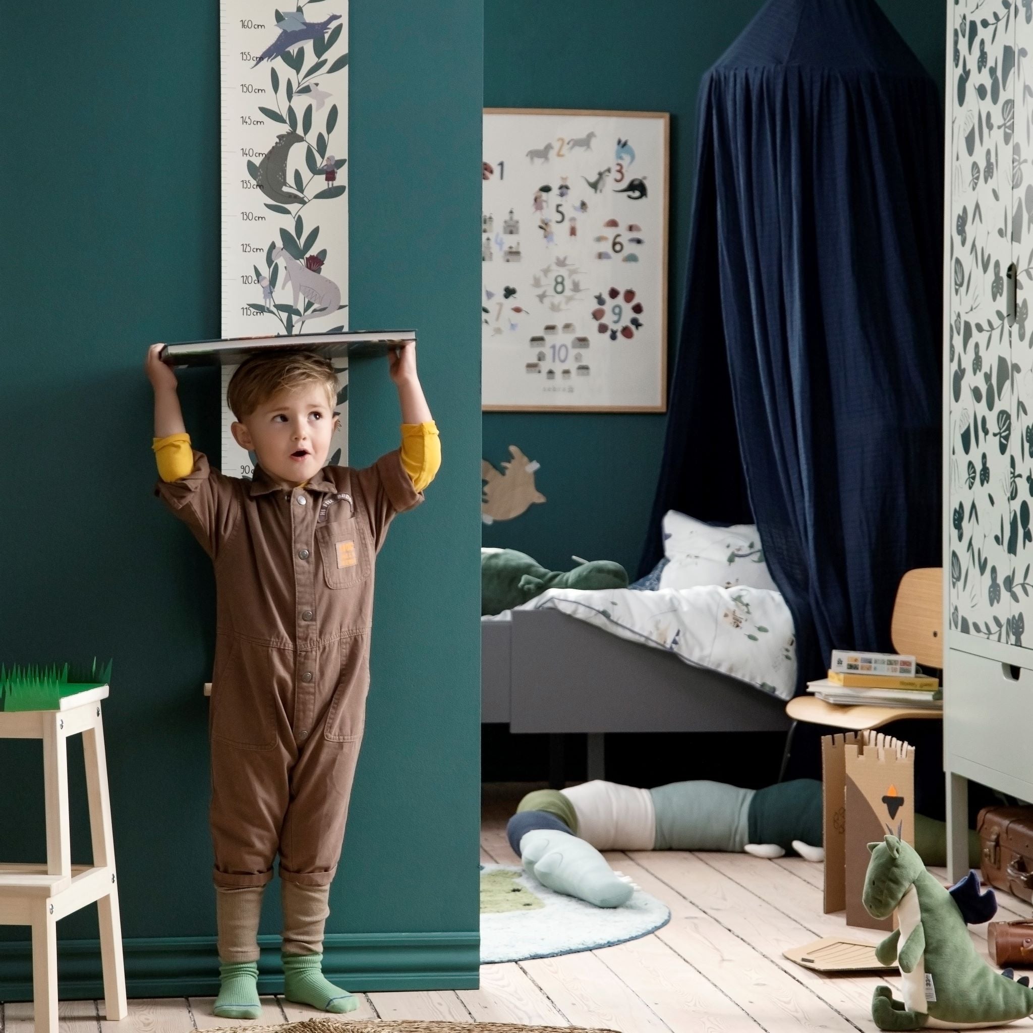 Sárkánymesék magasságmérő gyerekeknek - sebra márkától - pippadu