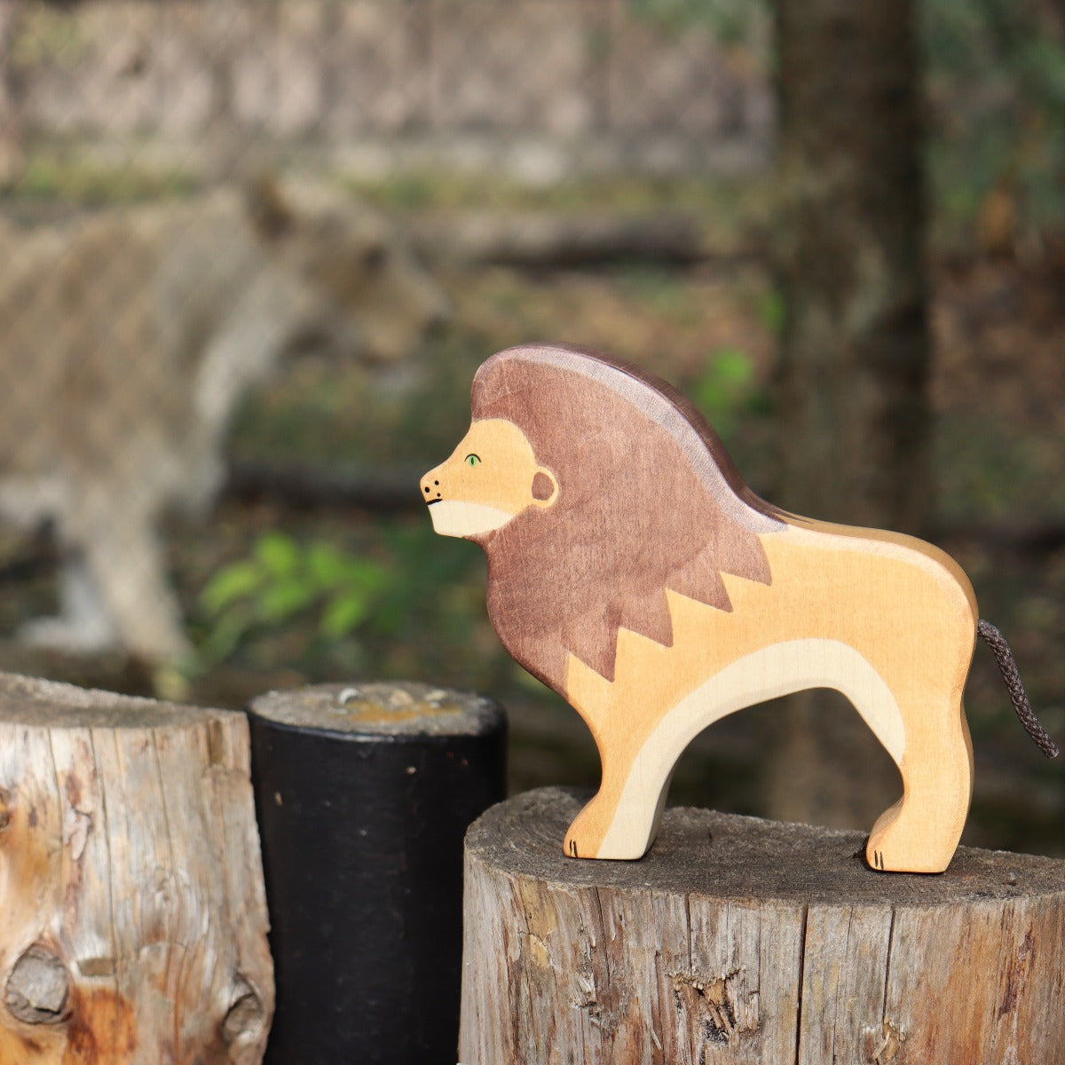 Oroszlán fajáték Holztiger - Pippadu