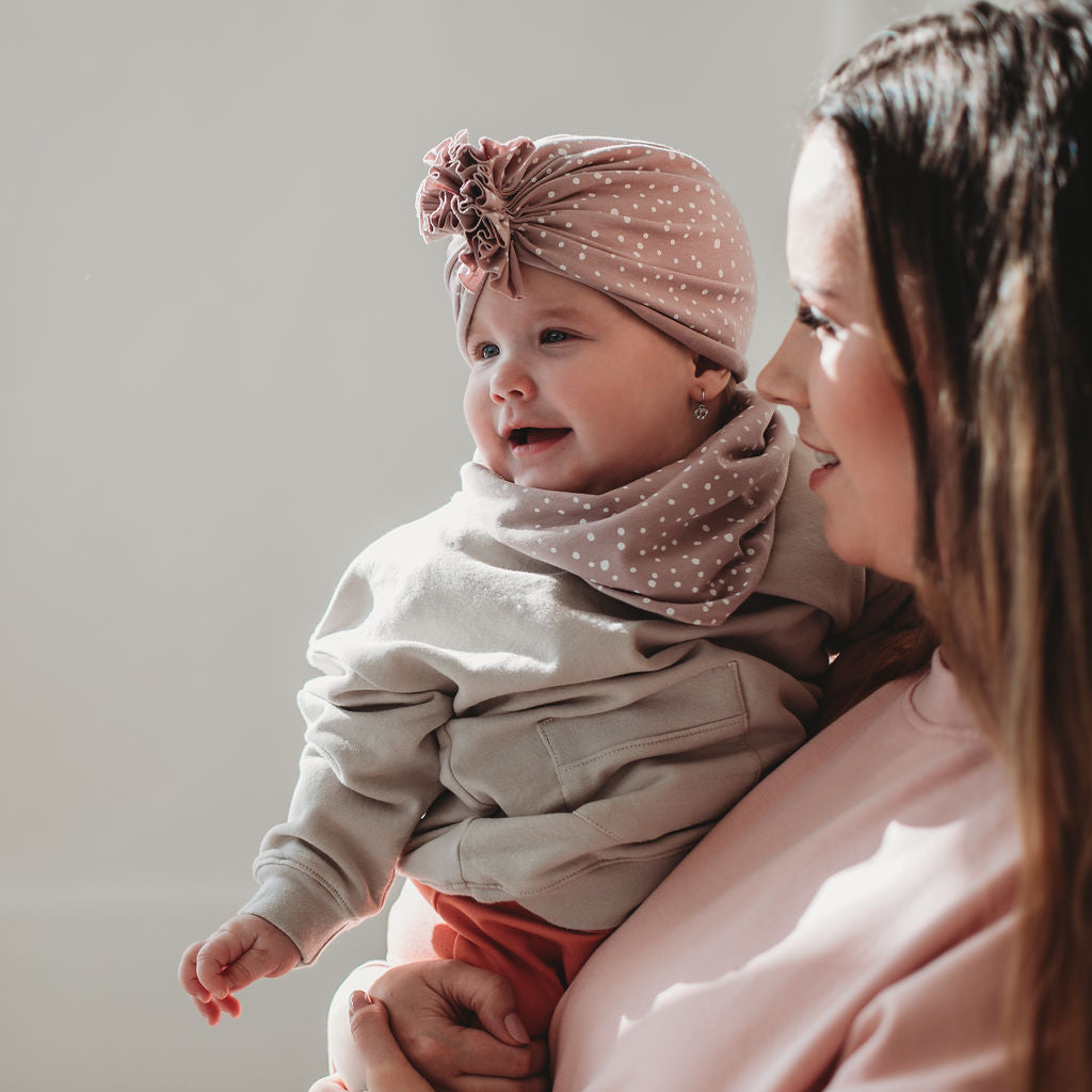 Tavaszi csősál - pöttyös - pippadu - gyerek sál