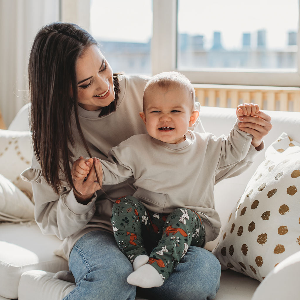 Gyerek pulóver és leggings - szettben kedvezményes áron - pippadu
