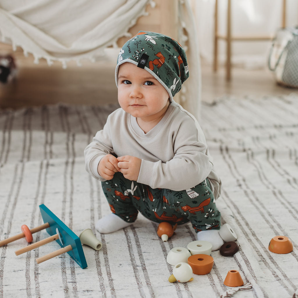 Rókás nadrág hozzáillő sapkával - pippadu