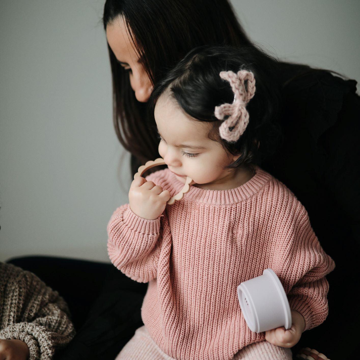 Virágos rágóka a pippadunál - egy csomagban három rágóka