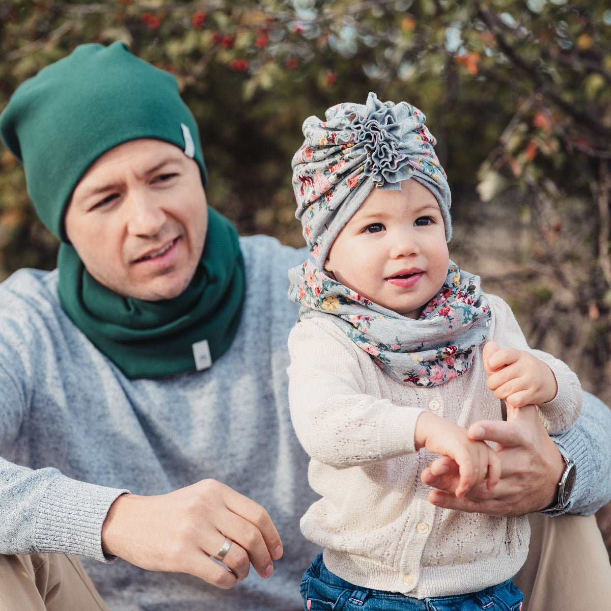 Turbánka - virágos - őszi-téli - Pippadu