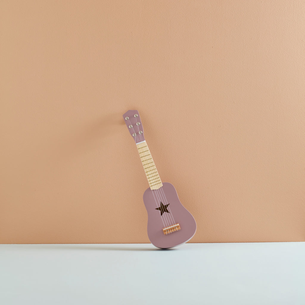Kids Concept lila játékgitár csillag mintával - pippadu