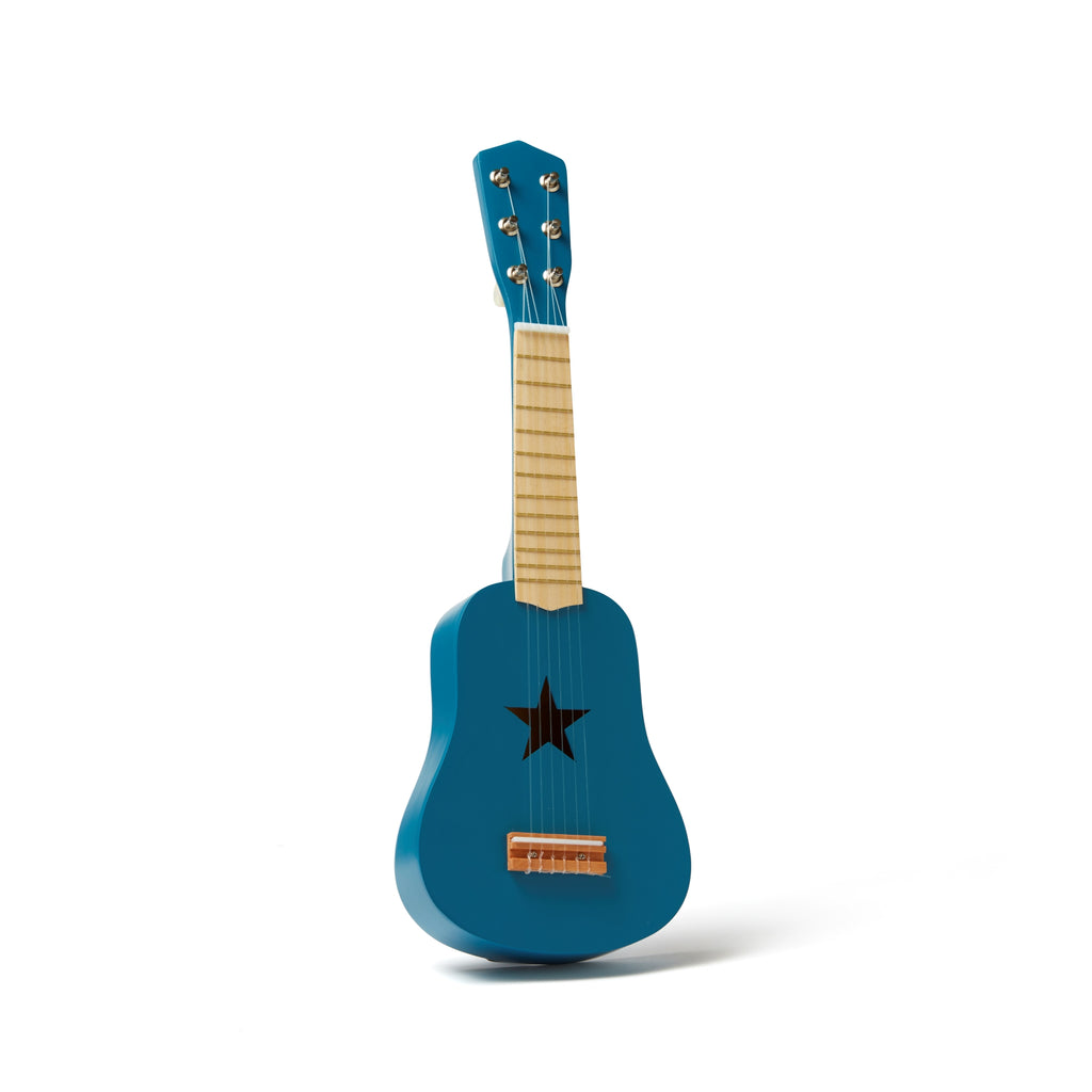 Játékgitár csillag mintával kék színben - Kids Concept - pippadu