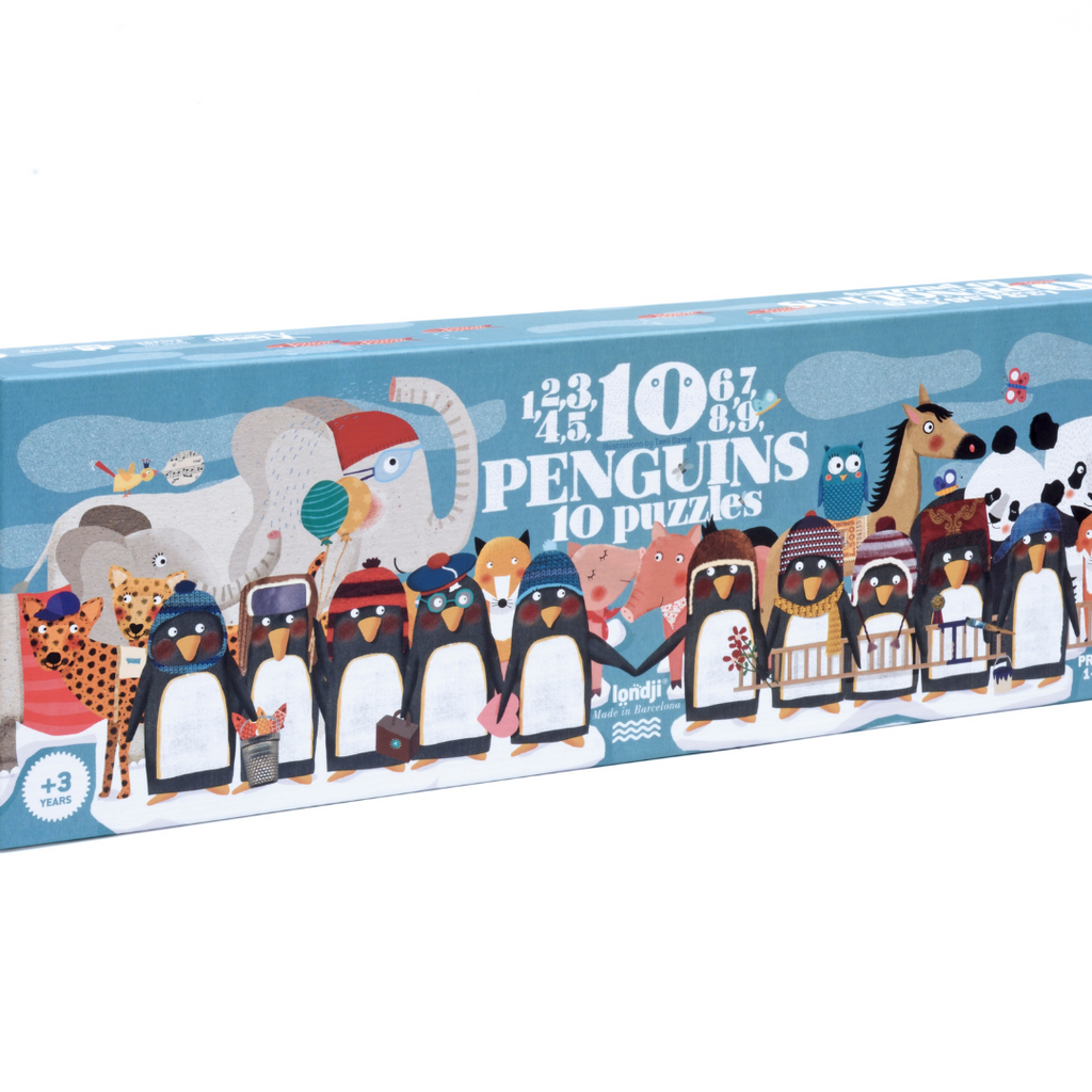 10 kicsi pingvin puzzle Pippadu puzzle