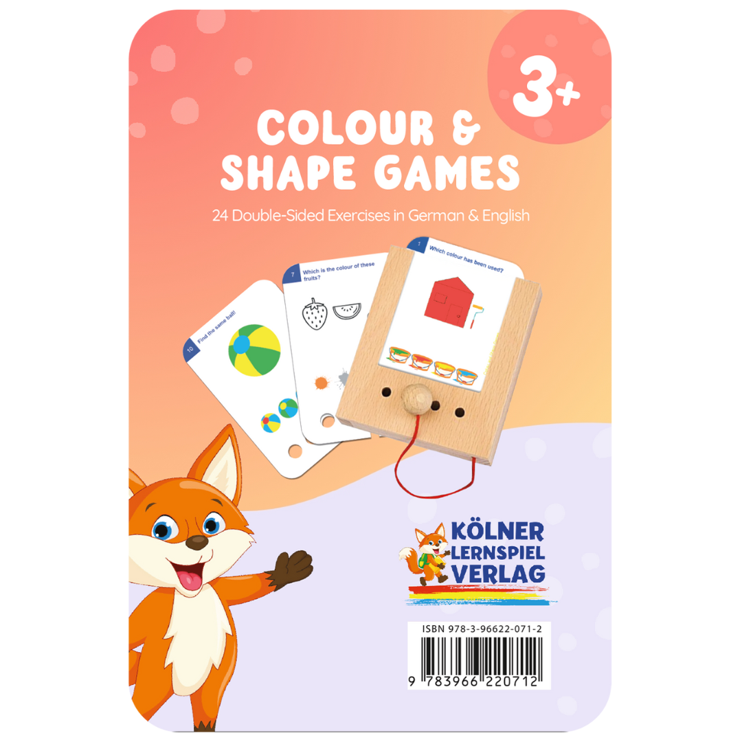 Puncho kártyacsomag Színek és Formák - 3 éves kortól