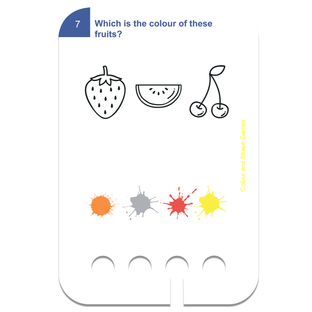 Puncho kártyacsomag Színek és Formák - 3 éves kortól