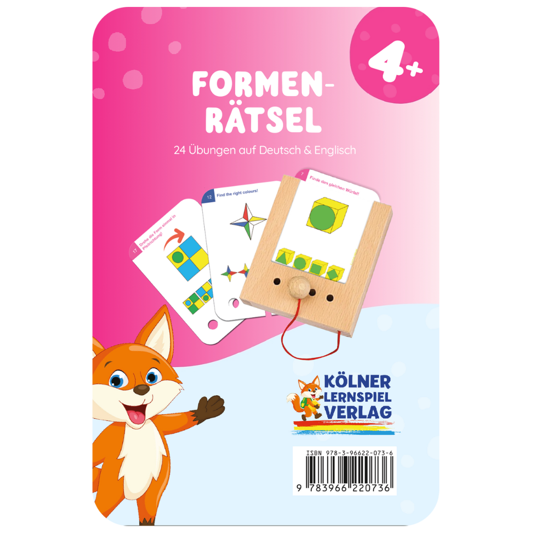 Puncho kártyacsomag Alakzatok - 4 éves kortól