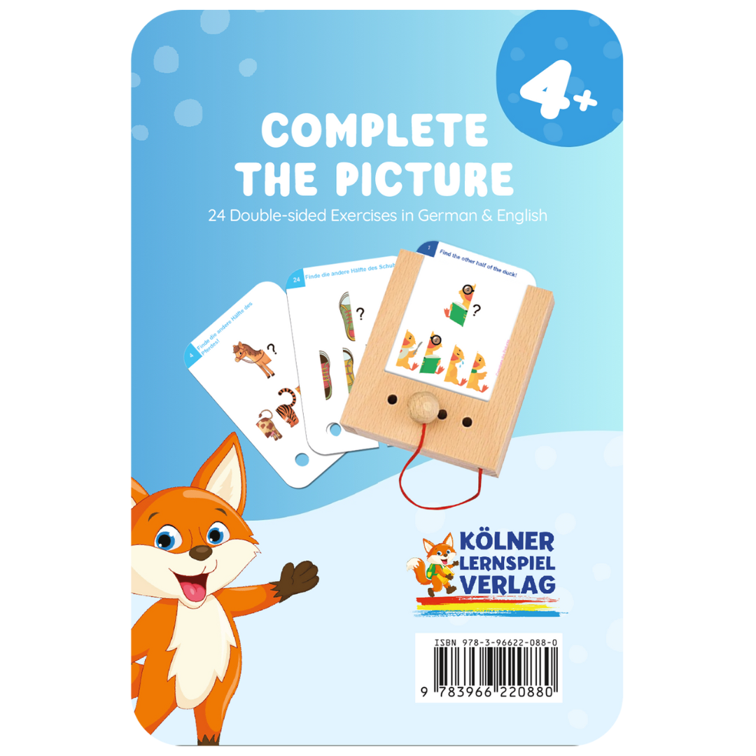 Puncho kártyacsomag Egészítsd ki! - 4 éves kortól