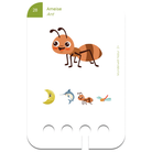 Puncho kártyacsomag Természet - 2 éves kortól - Hangya párosítós feladatok