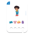 Puncho kártyacsomag Téli varázs - 3-4 éves kortól - Keresd meg a kisfiú kabátját, hogy ne fázzon meg!