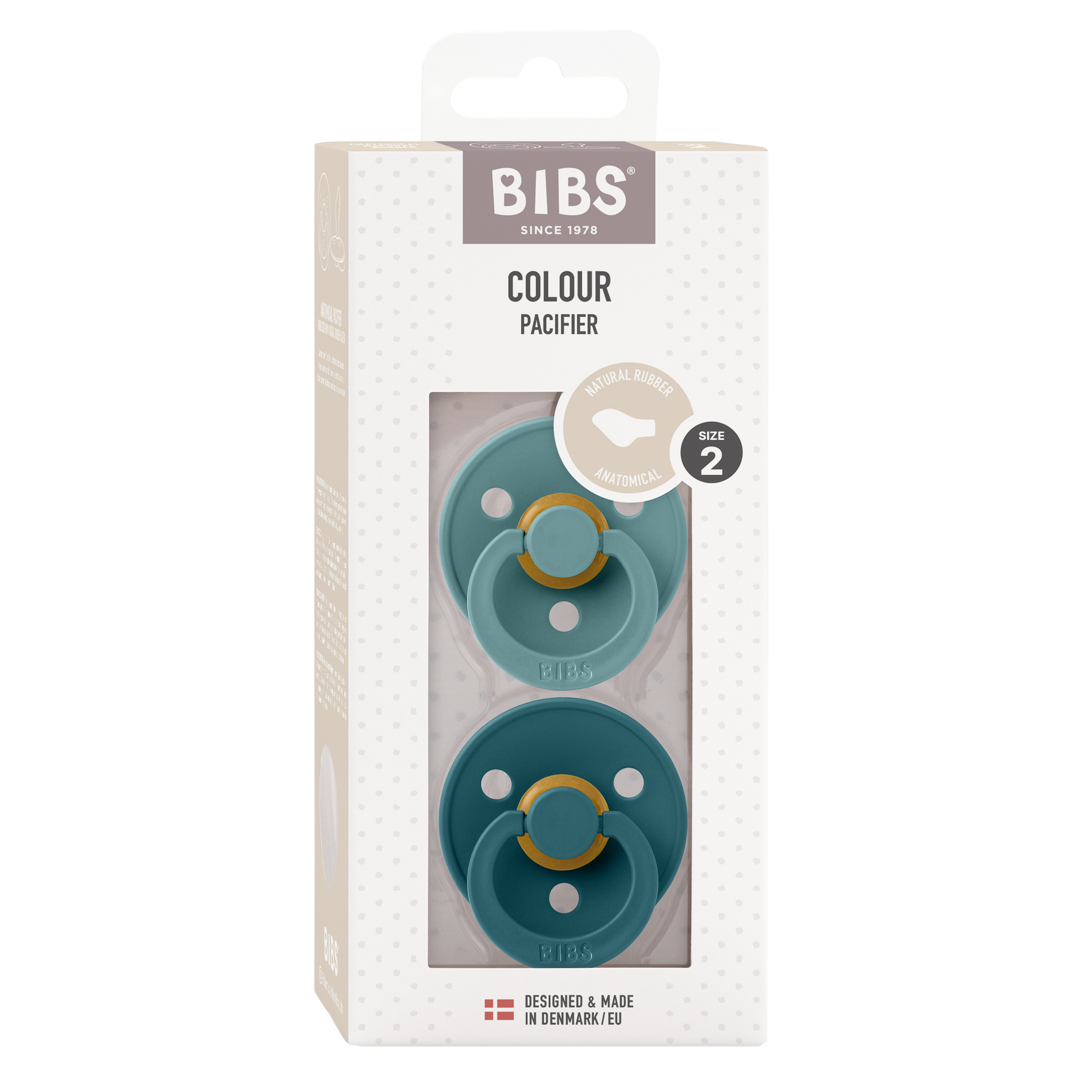 BIBS Colour anatómiai cumifejjel - óceán/erdei tó (2 db) - Pippadu