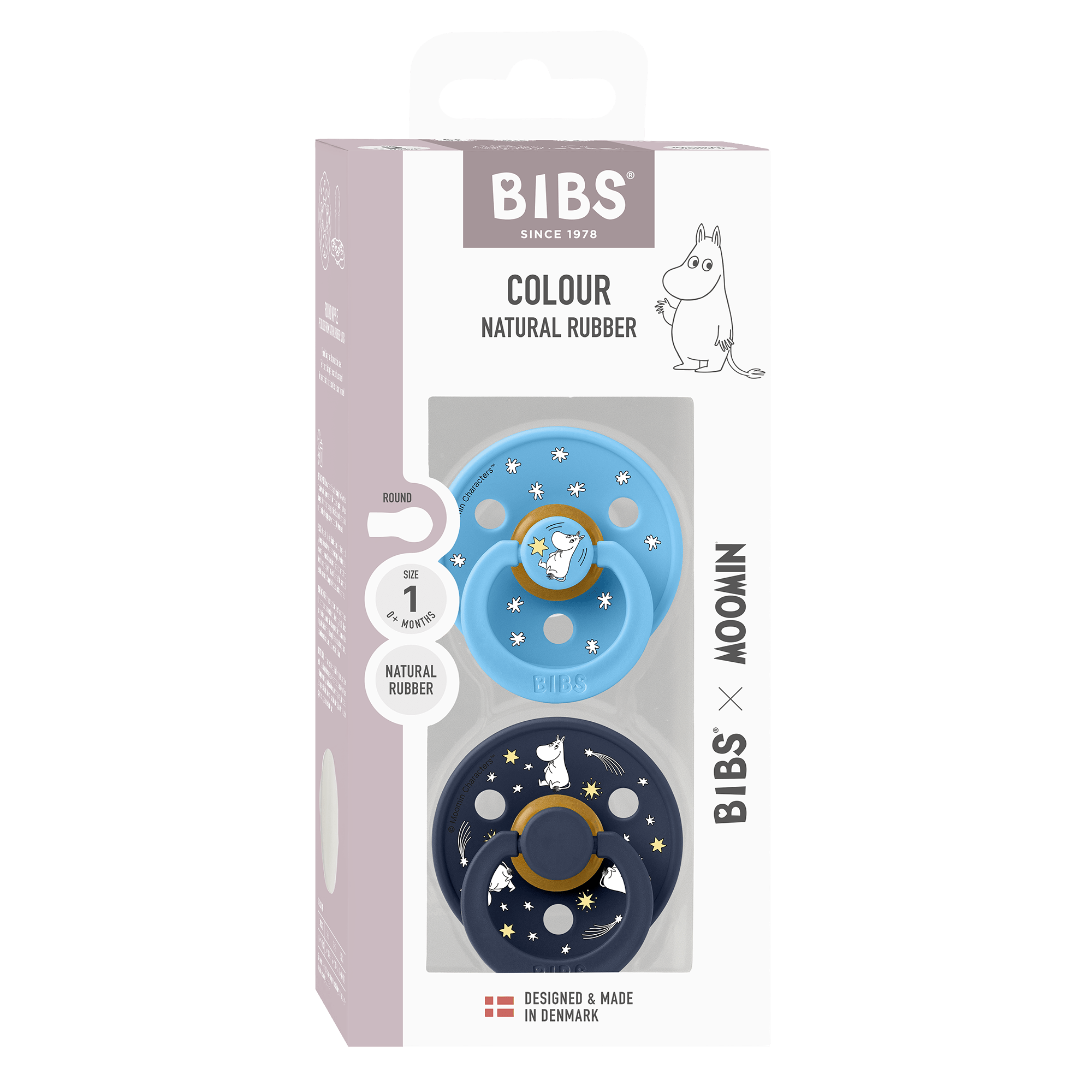 BIBS x Mumin 2-es szett Colour - Jó éjt!