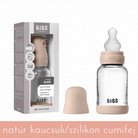 BIBS üveg cumisüvegszett (púderrózsaszín) - 120 ml - választható cumifejjel