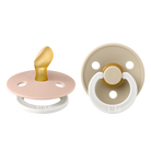 BIBS Colour anatómiai cumifejjel - esti púderrózsaszín/esti vanília (2 db)