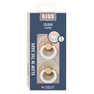 BIBS Colour anatómiai cumifejjel - esti púderrózsaszín/esti vanília dobozban