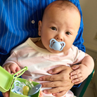 BIBS Supreme cumi - égkék - gyerekeknek