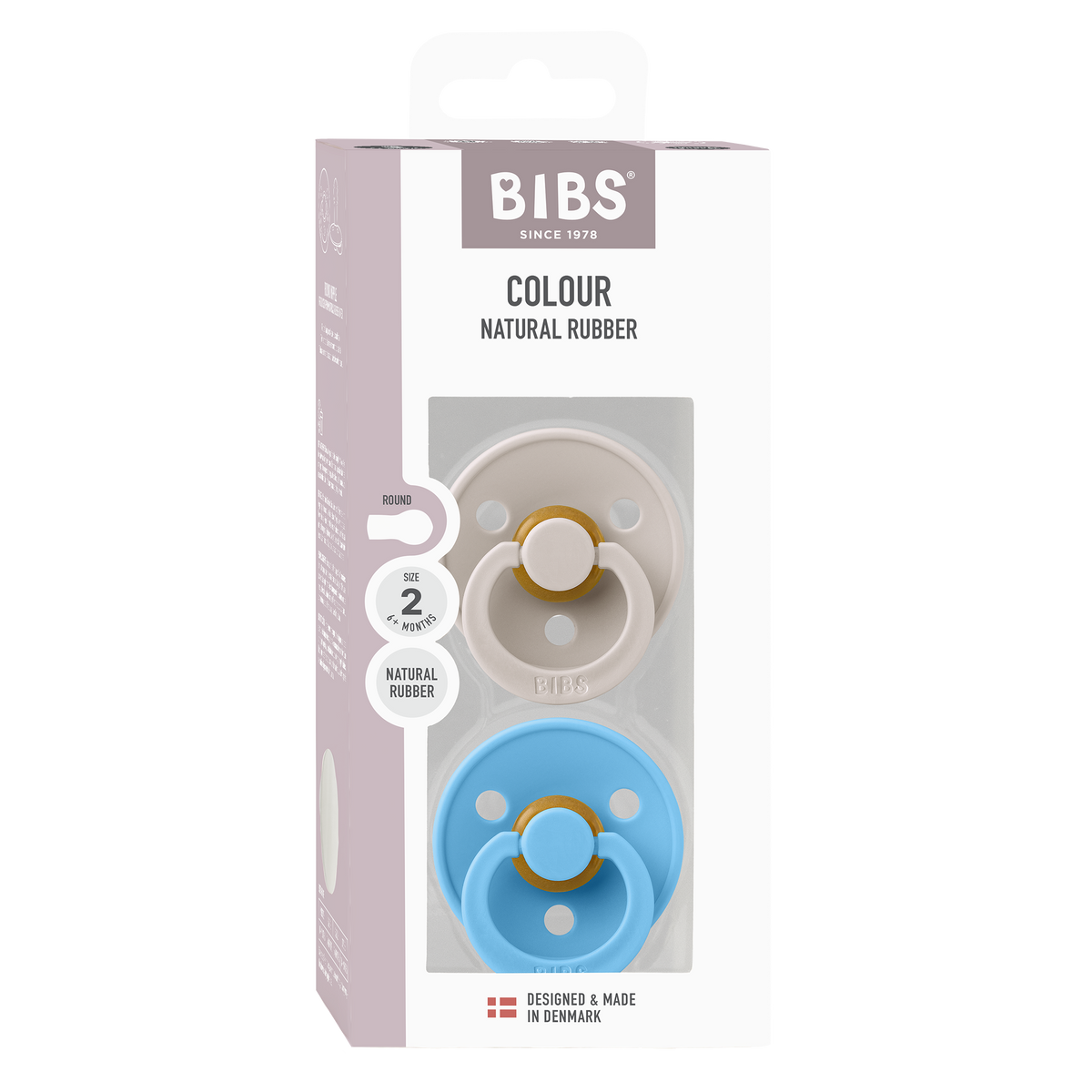BIBS Colour - gombaba/tavaszi szellő (2 db)