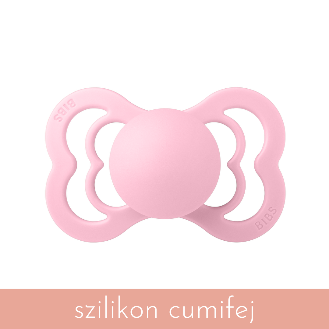 BIBS Supreme cumi - babarózsaszín