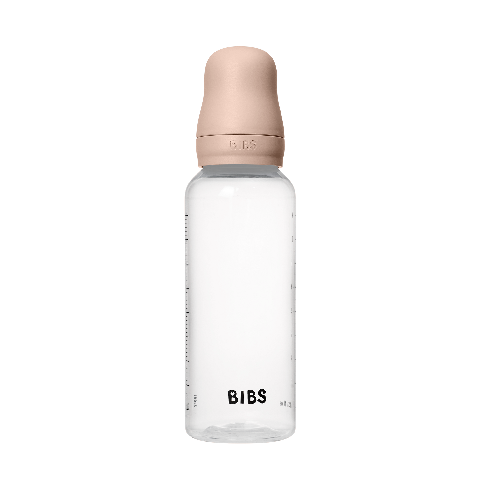BIBS cumisüvegszett (Púderrózsaszín) 270 ml egyszerűen levehető kupakkal