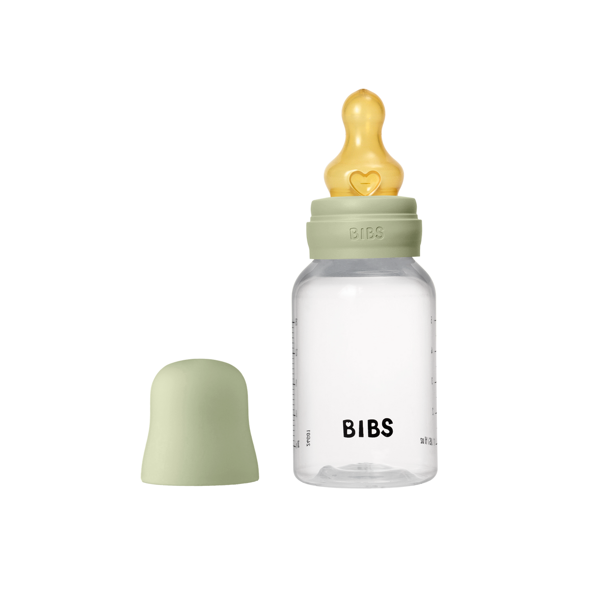 BIBS cumisüvegszett (Zsálya) 150 ml natúr kaucsuk