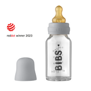 BIBS üveg cumisüvegszett - delfin - 110 ml