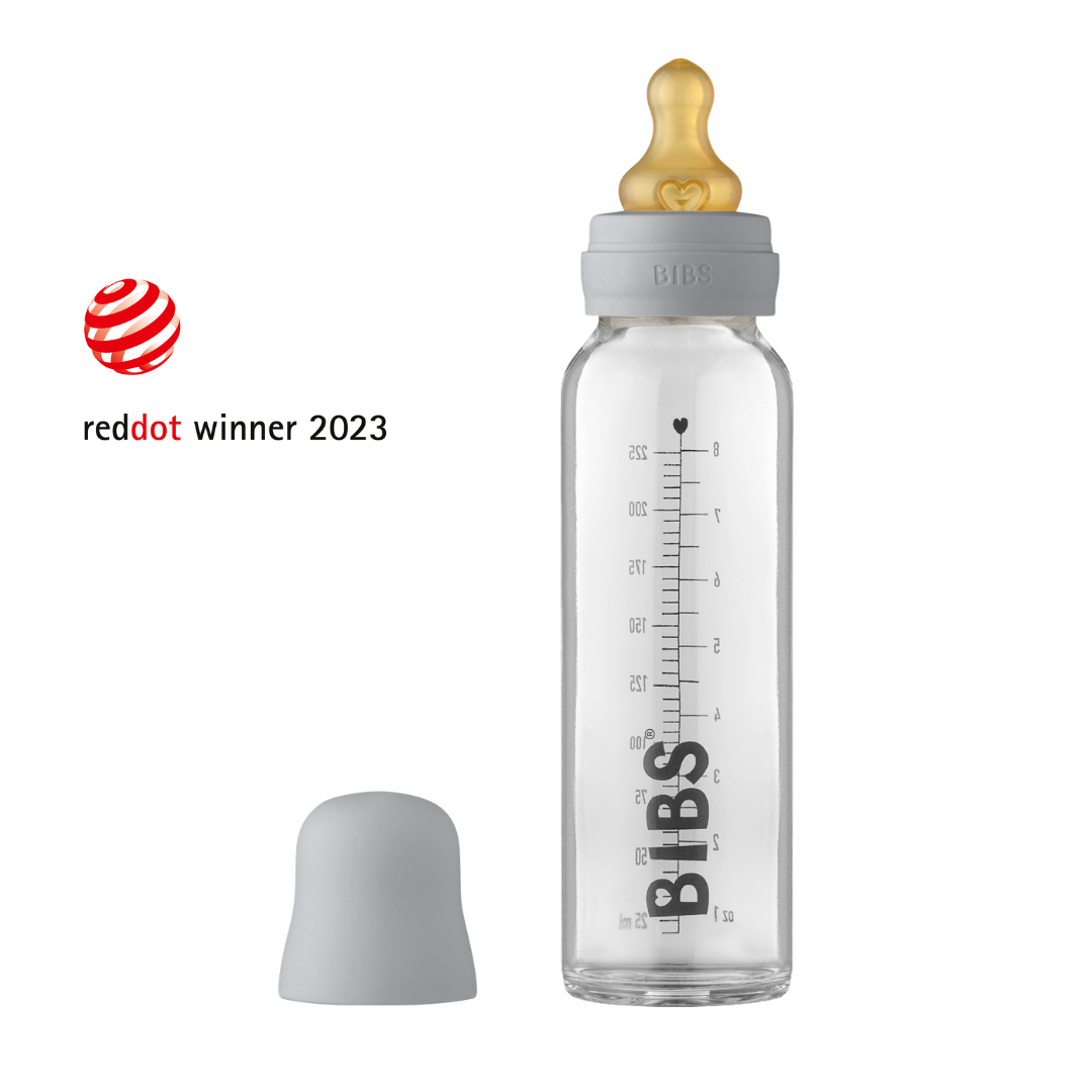 BIBS üveg cumisüvegszett - delfin - 225 ml - Pippadu