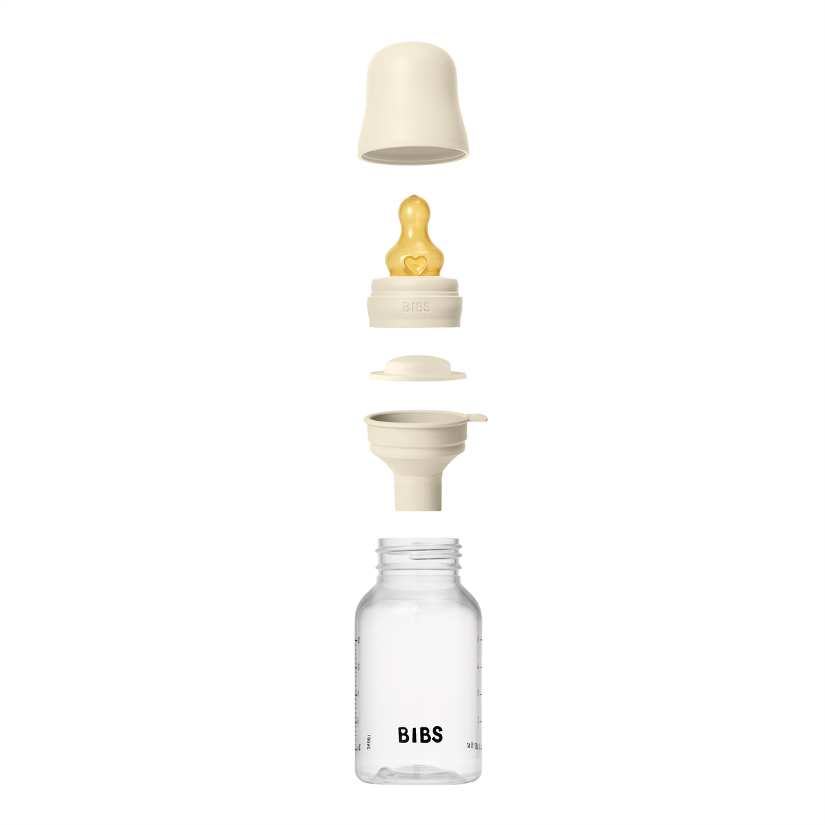 BIBS cumisüvegszett (Krémfehér) 150 ml