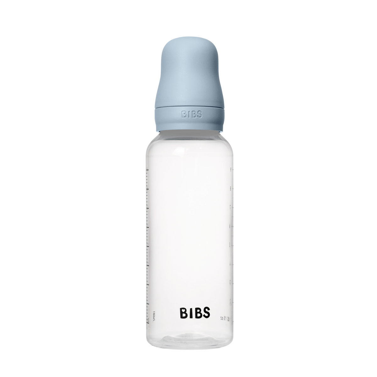 BIBS cumisüvegszett (Pasztellkék) 270 ml egyszerűen levehető kupakkal