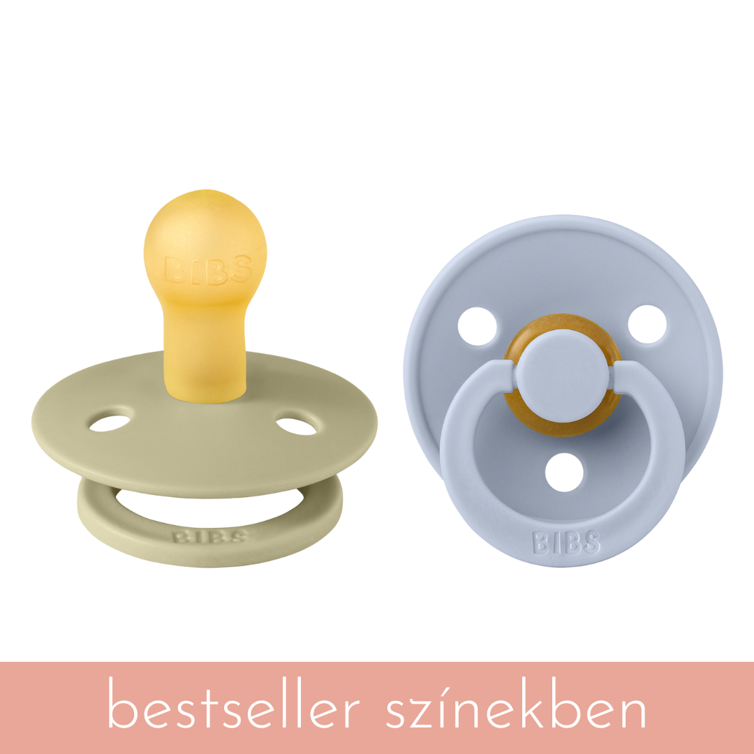 BIBS Colour cumiszett - 2 cumi, bestseller színekben - Pippadu