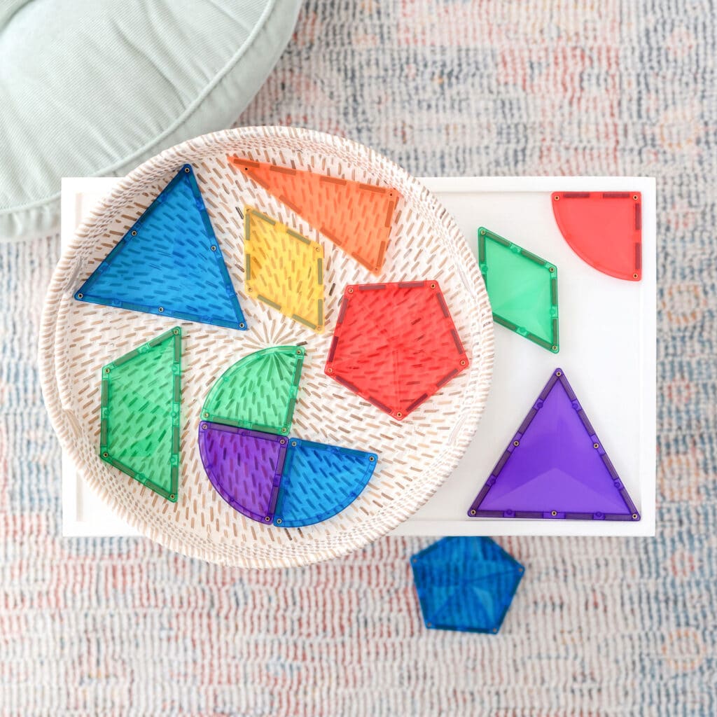 CONNETIX mágneses építőjáték (szivárvány) - Shape Expansion Pack (36 db)