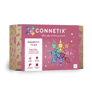 CONNETIX mágneses építőjáték (pasztell) - Geometry Pack (40 db) - Pippadu