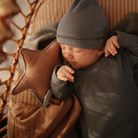 Csillag szundikendő - mustársárga