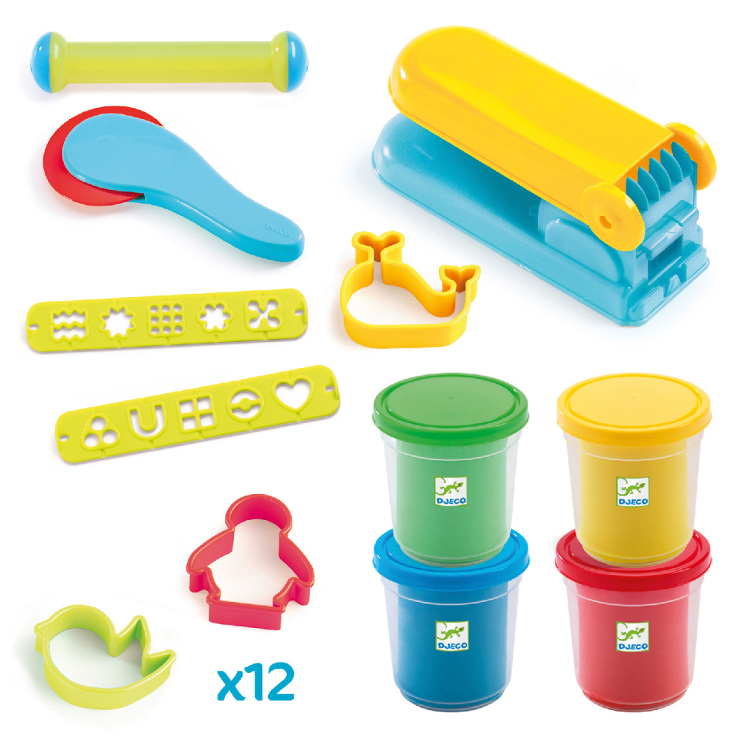 Djeco gyurmaformázó készlet gyerekeknek