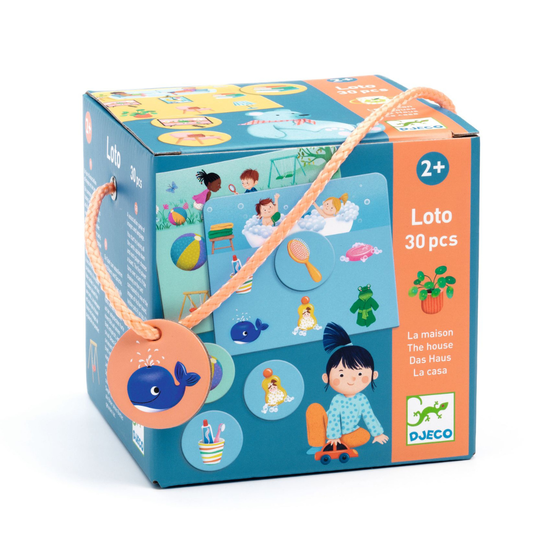 Djeco társasjáték - Házban és ház körül