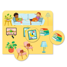 Djeco társasjáték - Házban és ház körül gyerekeknek