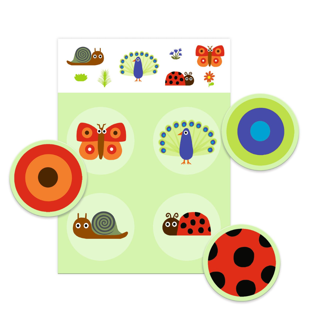 Djeco társasjáték gyerekeknek - Tollas és szőrös