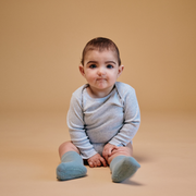 GoBabyGo Hazel hosszú ujjú body - világoskék