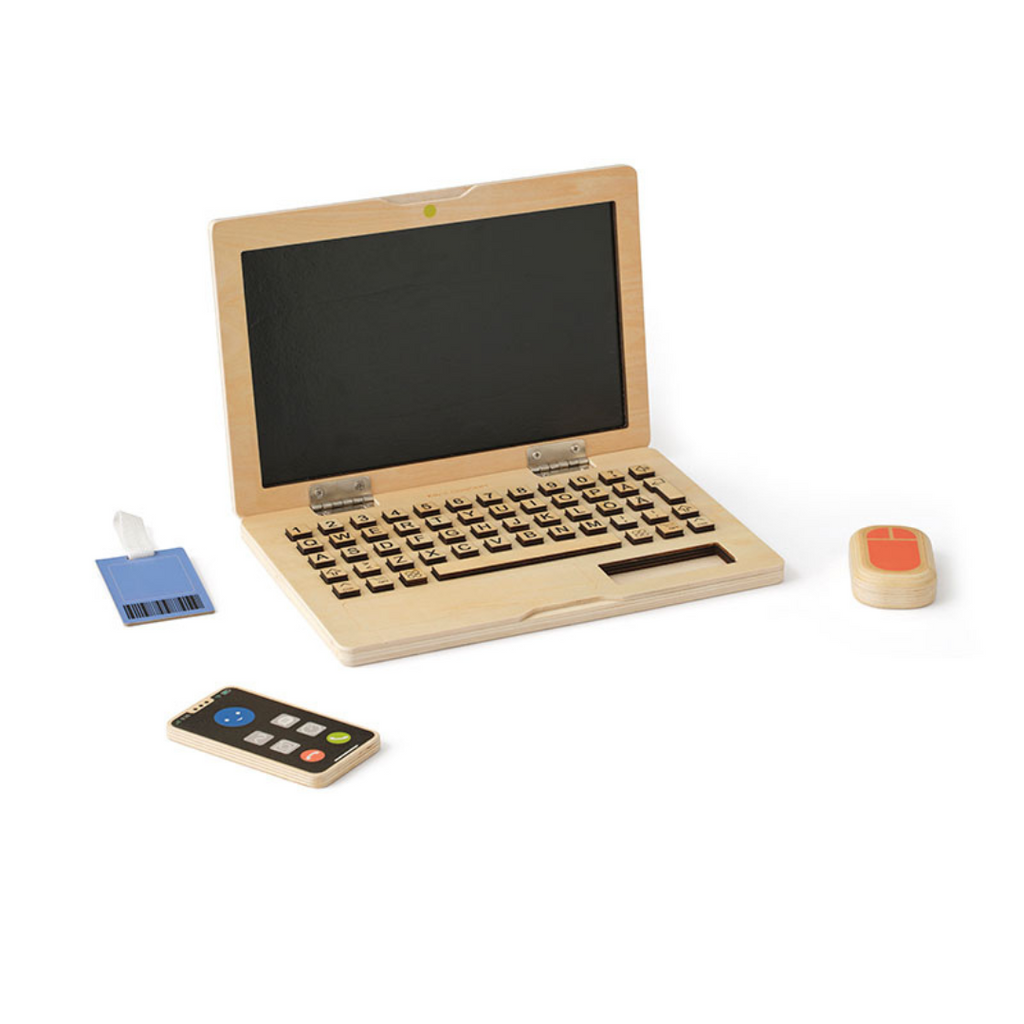 Kid's Concept - Kid's Hub - Fa játék laptop