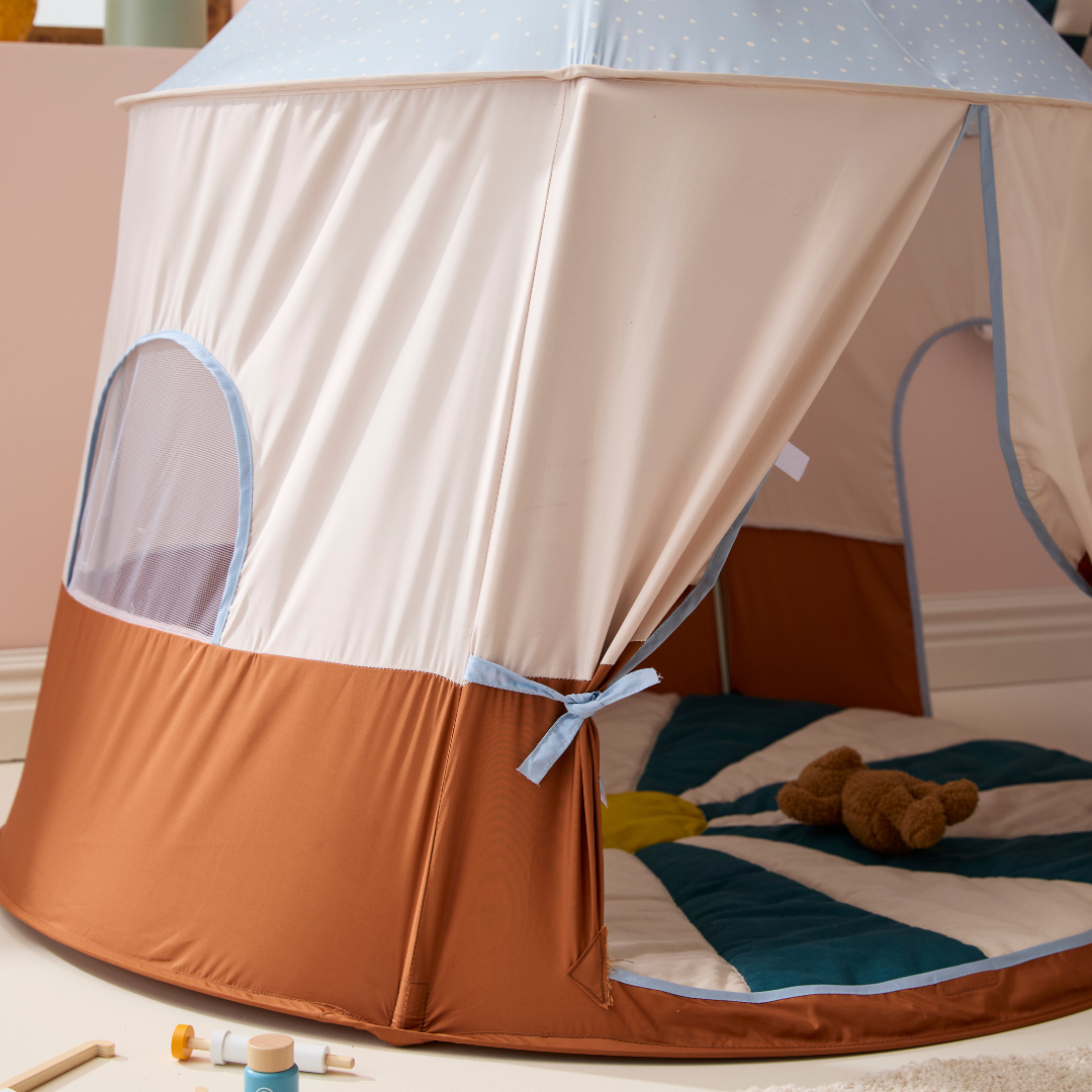 Kid's Concept cirkusz játszósátor (kék) gyerekeknek