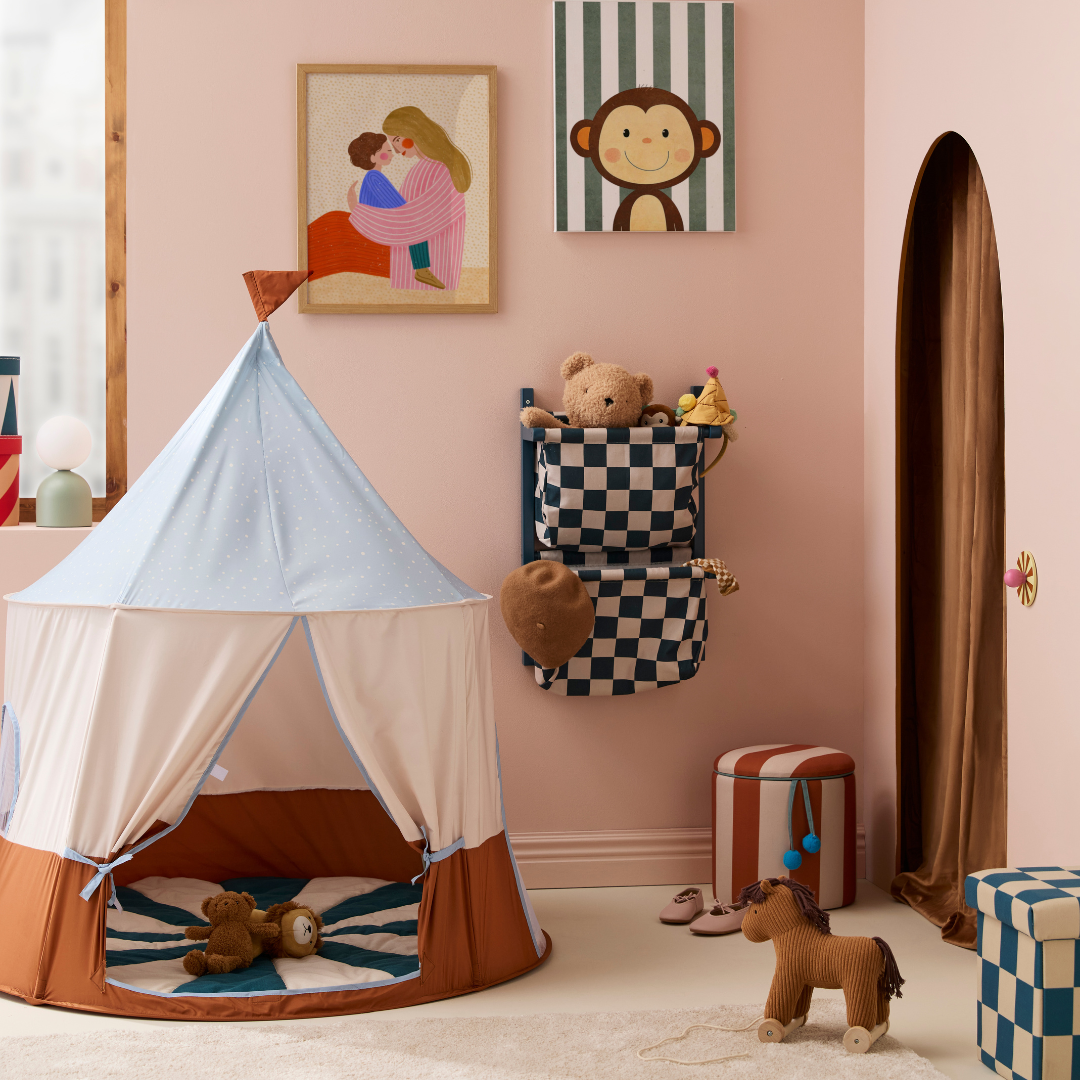 Kid's Concept cirkusz játszósátor kék színben