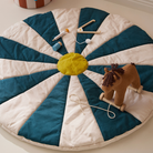 Kid's Concept cirkusz játszószőnyeg - kék