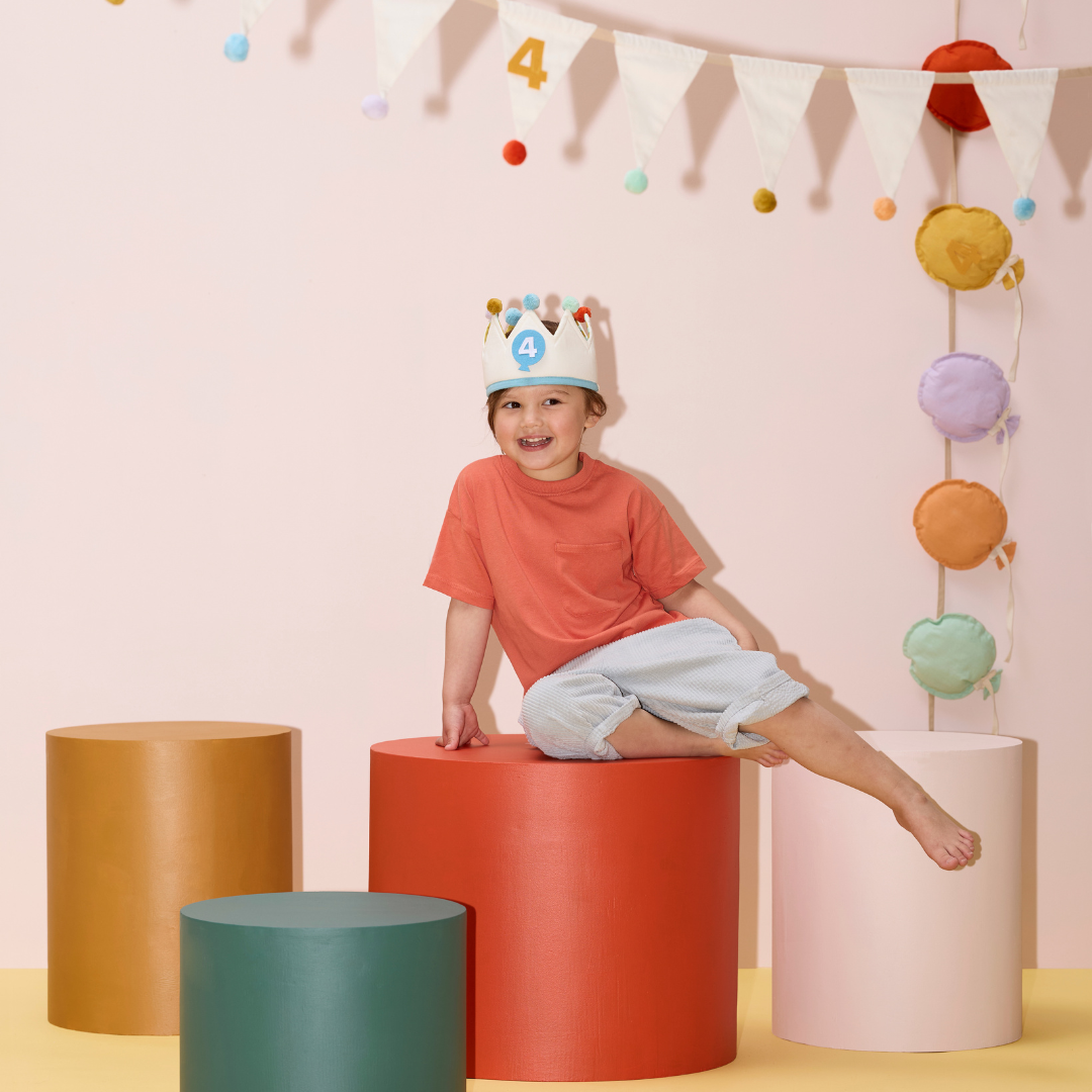 Szülinapi lufis füzér gyerekeknek