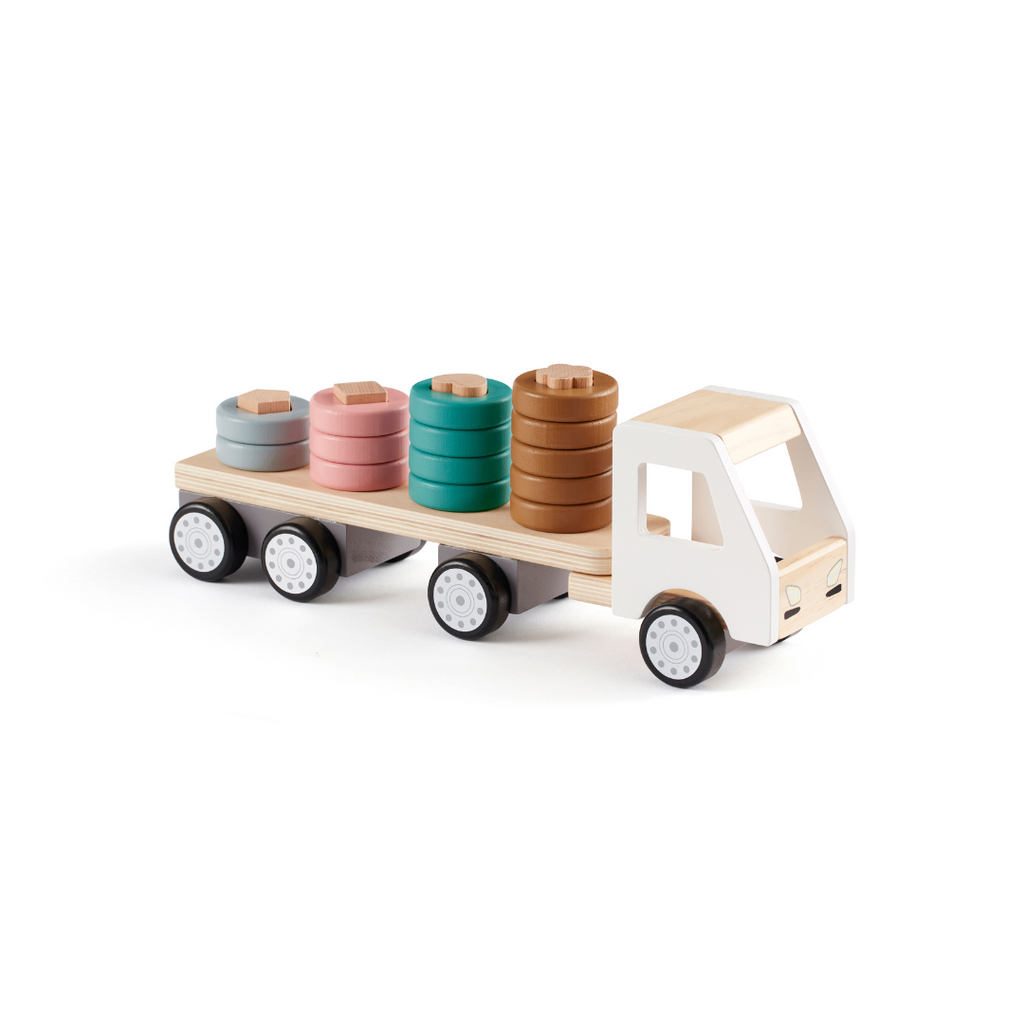 Kid's Concept - Aiden - Gyűrű-hordó kisteherautó - Pippadu