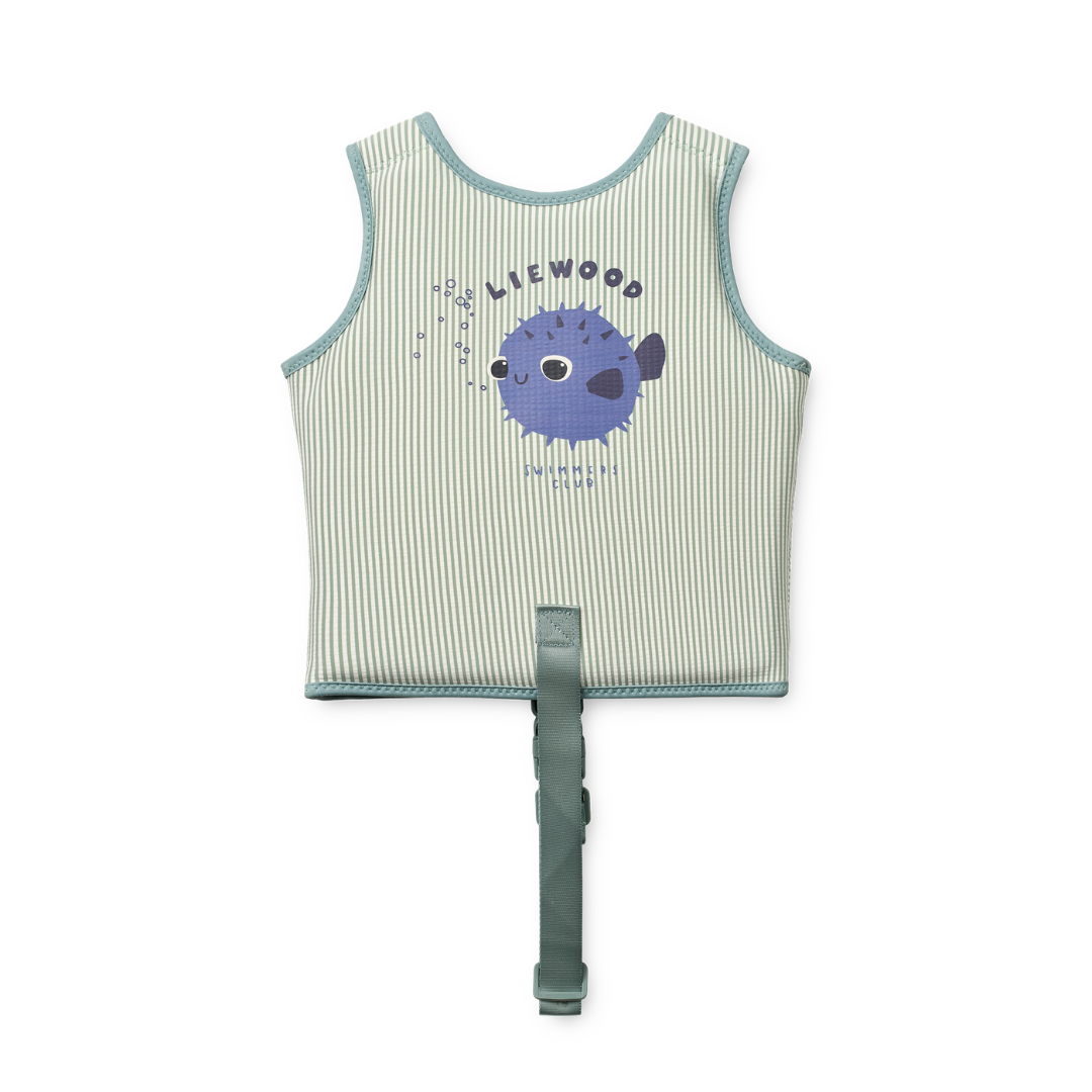 Liewood Dove gyerek úszómellény - menta csíkos