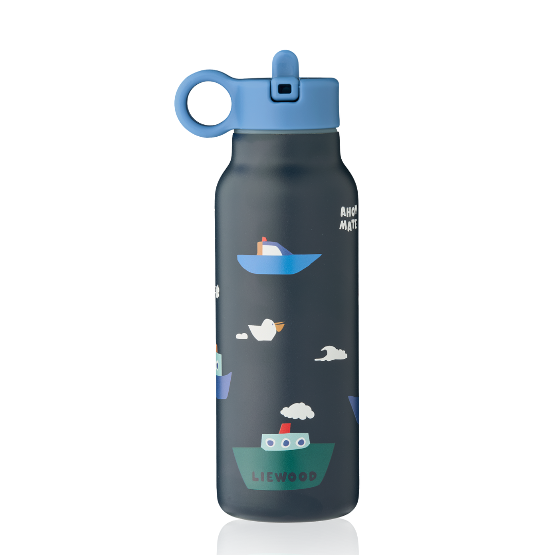 Liewood Falk kicsi gyerek kulacs (350 ml) - vitorlás