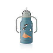 Liewood Kimmie gyerek szívószálas kulacs (250 ml) - északi sark