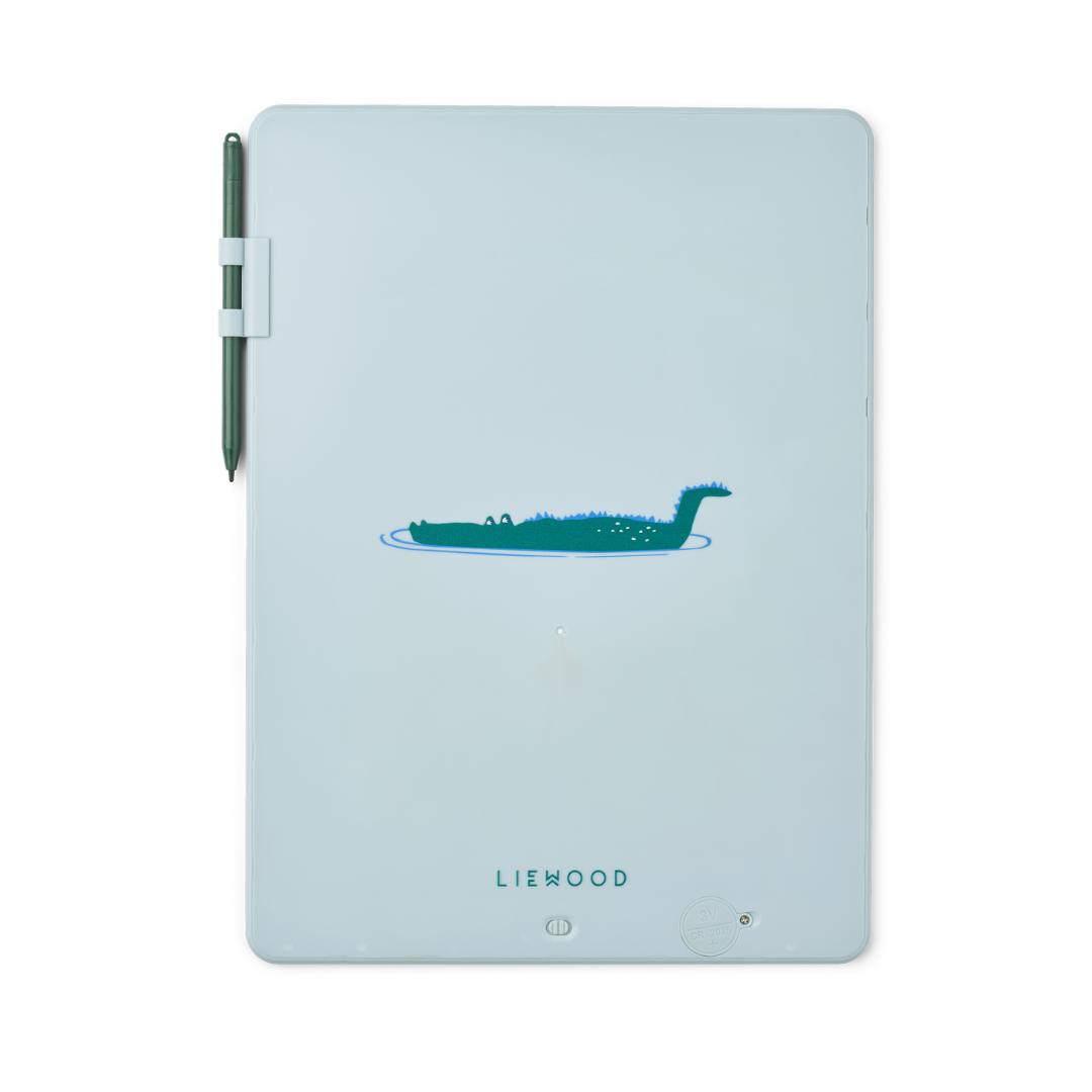 Liewood Zora nagy varázs rajztábla - krokodil