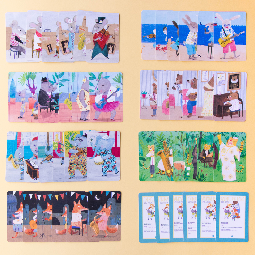 Londji kártyajáték - Állati zenekar